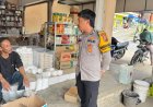 Bhabinkamtibmas Taraju Dekat Hati Warga di Pasar
