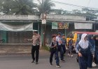 Polisi Karangnunggal Jaga Kelancaran dan Keselamatan Pelajar