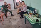 Kapolsek Leuwisari Beri Ucapan Selamat HUT TNI ke-80 di Koramil 1212 Leuwisari