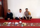 Kanit Binmas Polsek Salawu Bripka Ujang Jaja K. menghadiri kegiatan pengajian bulanan yang dilaksanakan di DKM Al Barokah, Desa Tenjowaringin, Kecamatan Salawu,