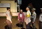 Polsek Salawu Laksanakan Patroli Malam Antisipasi Gangguan Kamtibmas