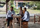 Kegiatan rutin Patroli Sambamg Babinmas dalam rangka Himbouan terharap Masyarakat terkait Perubahan Musim di wilayah Desa Cogreg kec Cikatomas.