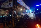 Antisipasi Gangguan Kamtibmas, Polsek Karangnunggal Melaksanakan Patroli Blue Light