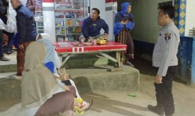 Polsek Salawu Laksanakan Patroli Malam Antisipasi Gangguan Kamtibmas