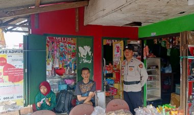 Patroli Dialogis Polsek Salawu Polres Tasikmalaya