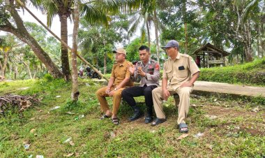 Unit Bhinmas Polsek Pancatengah laksanakan Patroli Dialogis guna meciptakan situasi Kamtibmas Yang aman*